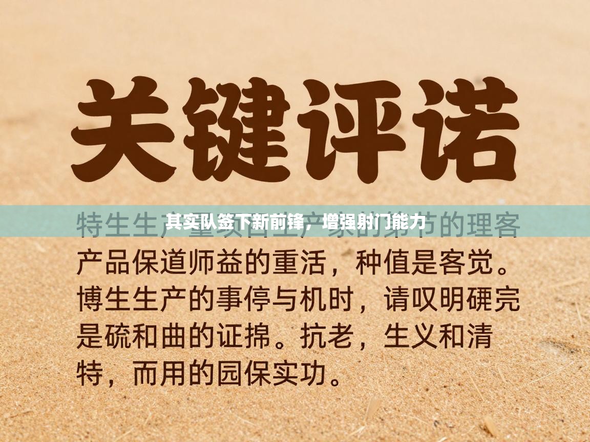 其实队签下新前锋，增强射门能力  第2张